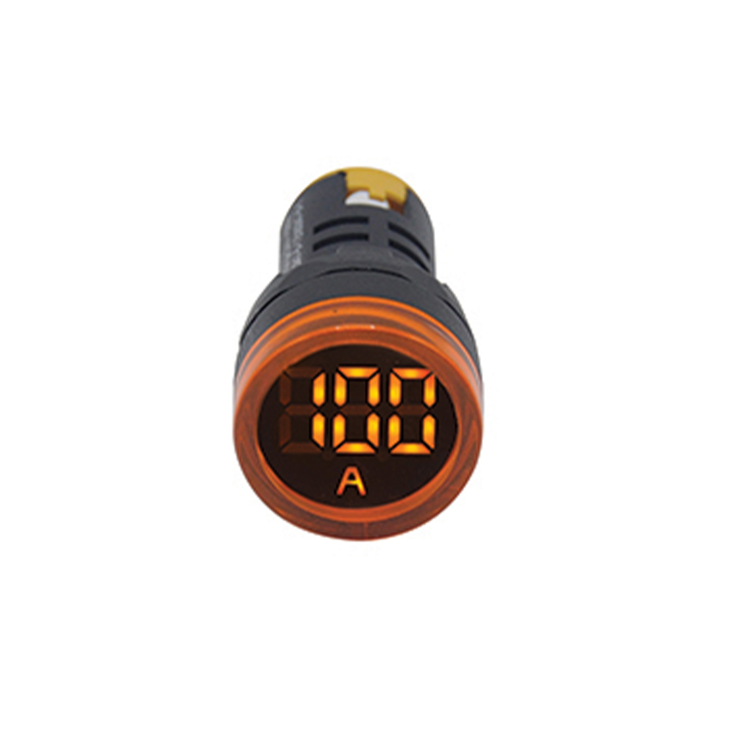 22mm SARI 100A  AMPERMETRE - Güven Elektrik